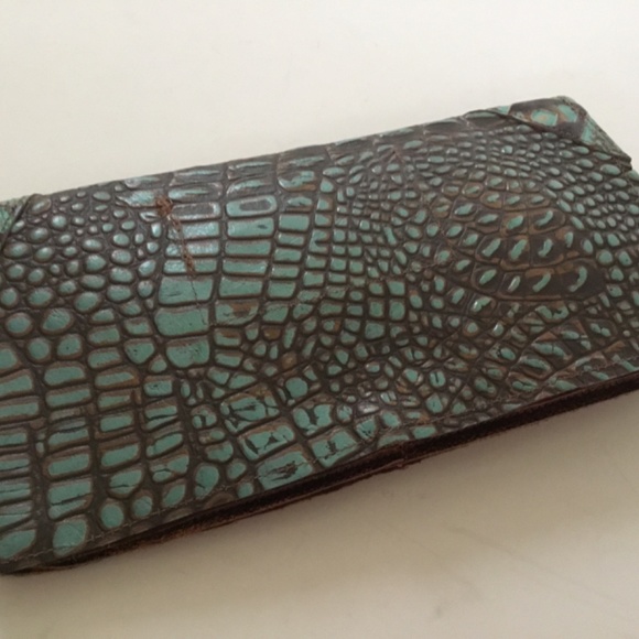 Weathered Soul Jewelry Artisan Crafted Copper Metallic Leather Clutch: Brand New - Picture 2 of 6